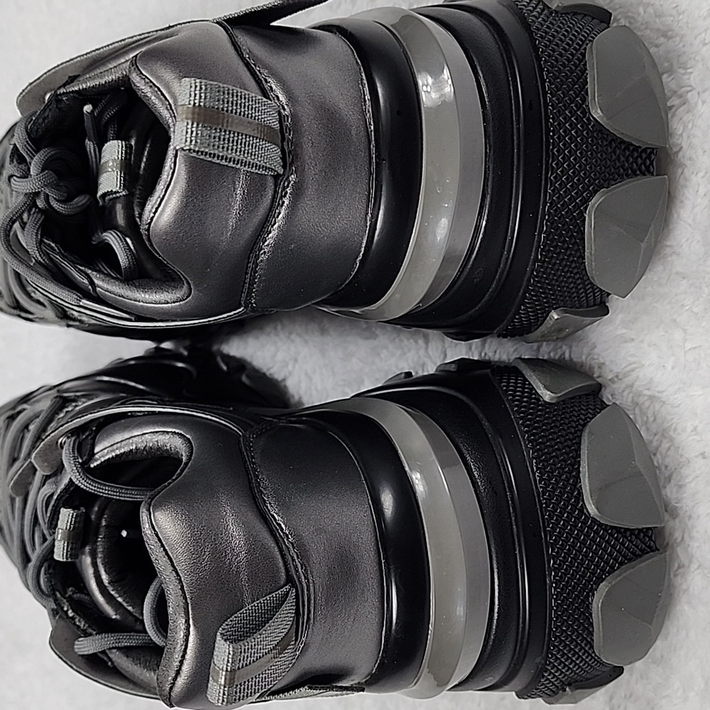 Asos Design Chunky Sneakers In Gunmetal - Picture 7 of 15